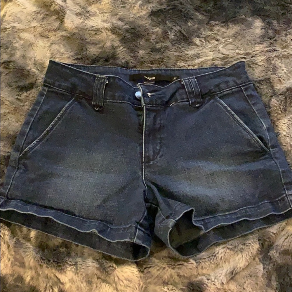 Denim shorts purchased from Francesca’s.